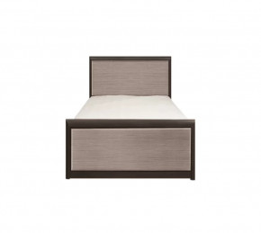 КОЕН кровать LOZ90х200 (Венге/Штрокс) в Пыть-Яхе - pyt-yah.mebel-tymen.ru | фото