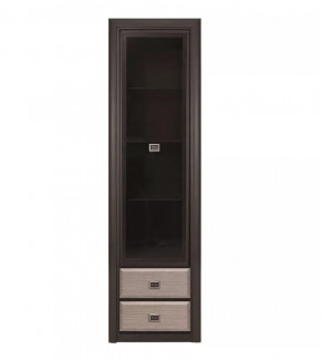 КОЕН шкаф-витрина REG1W2S (Венге/Штрокс) в Пыть-Яхе - pyt-yah.mebel-tymen.ru | фото