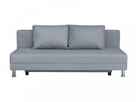 Диван Комфорт Лайт без подлокотников 2 подушки грей в Пыть-Яхе - pyt-yah.mebel-tymen.ru | фото