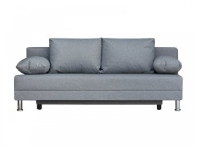 Диван Комфорт без подлокотников 4 подушки грей в Пыть-Яхе - pyt-yah.mebel-tymen.ru | фото