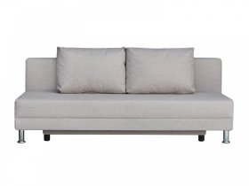 Диван Комфорт Лайт без подлокотников 2 подушки кэмел в Пыть-Яхе - pyt-yah.mebel-tymen.ru | фото