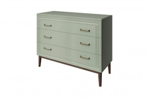 Комод 3 ящика Гориция Зелёный самшит в Пыть-Яхе - pyt-yah.mebel-tymen.ru | фото