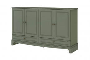 Комод 4 двери + 2 ящика Лорето Лак Зелёный самшит в Пыть-Яхе - pyt-yah.mebel-tymen.ru | фото