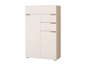 Комод Анталия Сонома-Белый софт в Пыть-Яхе - pyt-yah.mebel-tymen.ru | фото