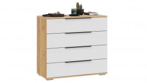 Комод «Джоли» Дуб Крафт золотой, Белый матовый в Пыть-Яхе - pyt-yah.mebel-tymen.ru | фото