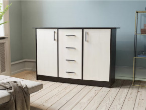 Комод К-2.1 Венге/Дуб молочный (Росток-Мебель) в Пыть-Яхе - pyt-yah.mebel-tymen.ru | фото