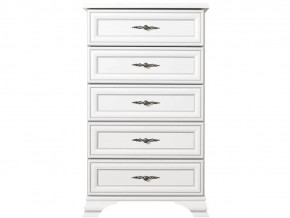 Комод Kentaki S320-KOM5S белый в Пыть-Яхе - pyt-yah.mebel-tymen.ru | фото