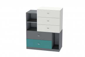 Комод Клео К-1, графит, миндаль, океан Диал в Пыть-Яхе - pyt-yah.mebel-tymen.ru | фото