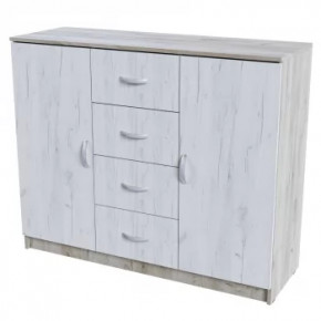 Комод КМ 555-М Спальня Басса Дуб крафт в Пыть-Яхе - pyt-yah.mebel-tymen.ru | фото