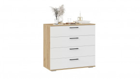 Комод «Нео» Дуб Крафт золотой, Белый в Пыть-Яхе - pyt-yah.mebel-tymen.ru | фото