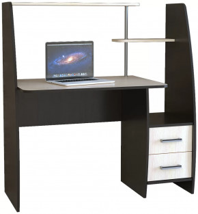 Компьютерный стол КЛ №6.2 Венге/Дуб молочный в Пыть-Яхе - pyt-yah.mebel-tymen.ru | фото