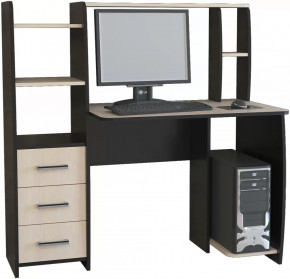 Компьютерный стол КЛ №6.3 Венге/Дуб молочный в Пыть-Яхе - pyt-yah.mebel-tymen.ru | фото