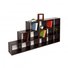 Комплект полок-стеллажей ПД-1 и ПД-8 венге Мира в Пыть-Яхе - pyt-yah.mebel-tymen.ru | фото