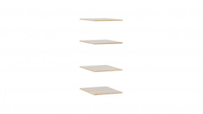 Комплект полок Яблоня Беллуно в Пыть-Яхе - pyt-yah.mebel-tymen.ru | фото