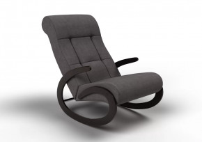 Кресло-качалка Мальта ткань галька в Пыть-Яхе - pyt-yah.mebel-tymen.ru | фото