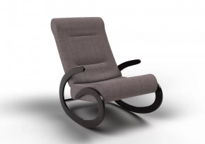 Кресло-качалка Мальта ткань какао в Пыть-Яхе - pyt-yah.mebel-tymen.ru | фото