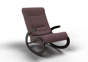 Кресло-качалка Мальта ткань кофе с молоком в Пыть-Яхе - pyt-yah.mebel-tymen.ru | фото