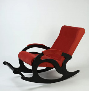 Кресло-качалка Тироль ткань-Терракот в Пыть-Яхе - pyt-yah.mebel-tymen.ru | фото