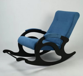 Кресло-качалка Тироль ткань велюр Дэним в Пыть-Яхе - pyt-yah.mebel-tymen.ru | фото