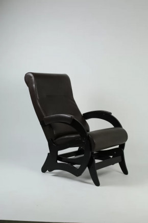 Кресло маятниковое Амелия экокожа Венге в Пыть-Яхе - pyt-yah.mebel-tymen.ru | фото