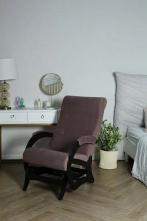 Кресло маятниковое Амелия,ткань кофе с молоком в Пыть-Яхе - pyt-yah.mebel-tymen.ru | фото