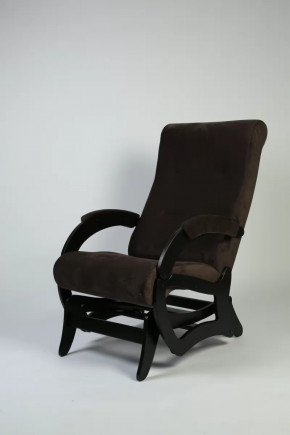 Кресло маятниковое Амелия,ткань шоколад в Пыть-Яхе - pyt-yah.mebel-tymen.ru | фото