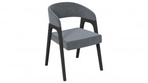 Кресло «Техас 1» Черное дерево, тк. №219 Велюр Jercy graphite в Пыть-Яхе - pyt-yah.mebel-tymen.ru | фото