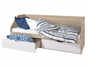 Кровать 800 2 ящика Анталия Белый в Пыть-Яхе - pyt-yah.mebel-tymen.ru | фото