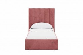 Кровать 900 Ингрид 312 Велюр Ультра коралл в Пыть-Яхе - pyt-yah.mebel-tymen.ru | фото