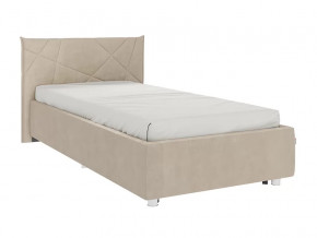 Кровать (каркас) Бест 90х200 см капучино (велюр) в Пыть-Яхе - pyt-yah.mebel-tymen.ru | фото