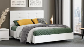 Кровать «Бетта» Тип 3 Белый снег, Белый в Пыть-Яхе - pyt-yah.mebel-tymen.ru | фото