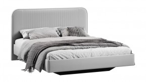 Кровать без ПМ «Тиффани» Тип 1 (без подъемного механизма) Велюр Confetti Silver в Пыть-Яхе - pyt-yah.mebel-tymen.ru | фото