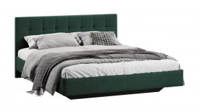 Кровать без ПМ «Эмма» Тип 1 (без подъемного механизма) Велюр Confetti Deep forest в Пыть-Яхе - pyt-yah.mebel-tymen.ru | фото