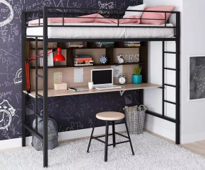Кровать чердак с рабочей поверхностью и полкой Севилья-1.2 в Пыть-Яхе - pyt-yah.mebel-tymen.ru | фото