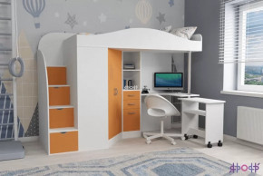 Кровать-чердак Юниор 4 Ярофф в Пыть-Яхе - pyt-yah.mebel-tymen.ru | фото