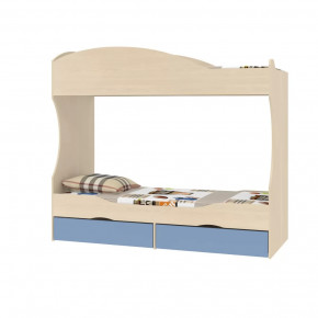 Кровать двухъярусная с лестницей Дельта-20 в Пыть-Яхе - pyt-yah.mebel-tymen.ru | фото