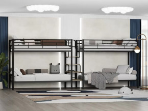 Кровать двухъярусная Толедо 4 Черный в Пыть-Яхе - pyt-yah.mebel-tymen.ru | фото