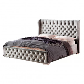 Кровать Франческа 1,4м под подъемный механизм Графит в Пыть-Яхе - pyt-yah.mebel-tymen.ru | фото