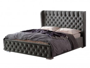 Кровать Франческа 1,6м под подъемный механизм Графит темный в Пыть-Яхе - pyt-yah.mebel-tymen.ru | фото