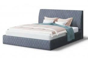 Кровать Хилтон, 2000*1200 мм, серый в Пыть-Яхе - pyt-yah.mebel-tymen.ru | фото