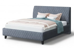 Кровать Хилтон, 2000*1400 мм, серый в Пыть-Яхе - pyt-yah.mebel-tymen.ru | фото