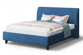 Кровать Хилтон, 2000*1600 мм, синий в Пыть-Яхе - pyt-yah.mebel-tymen.ru | фото