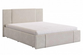 Кровать (каркас) Хлоя 160х200 см крем (велюр) в Пыть-Яхе - pyt-yah.mebel-tymen.ru | фото