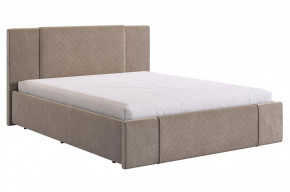 Кровать (каркас) Хлоя 160х200 см латте (велюр) в Пыть-Яхе - pyt-yah.mebel-tymen.ru | фото