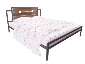 Кровать Инесса черная в Пыть-Яхе - pyt-yah.mebel-tymen.ru | фото