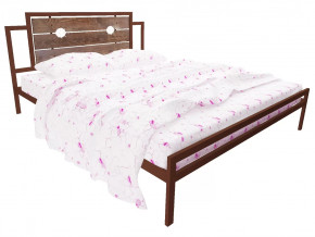 Кровать Инесса коричневая в Пыть-Яхе - pyt-yah.mebel-tymen.ru | фото