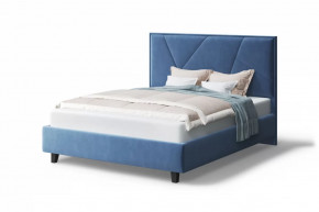 Кровать Ингрид, 1600*2000 мм, на опорах, синий в Пыть-Яхе - pyt-yah.mebel-tymen.ru | фото