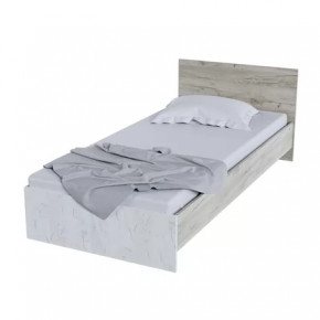 Кровать КР 554 Спальня Басса Дуб крафт в Пыть-Яхе - pyt-yah.mebel-tymen.ru | фото