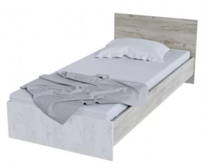 Кровать КР 555 Спальня Басса Дуб крафт в Пыть-Яхе - pyt-yah.mebel-tymen.ru | фото