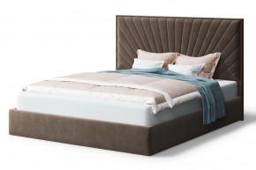 Кровать Леона, 2000*1400 мм, коричневый в Пыть-Яхе - pyt-yah.mebel-tymen.ru | фото